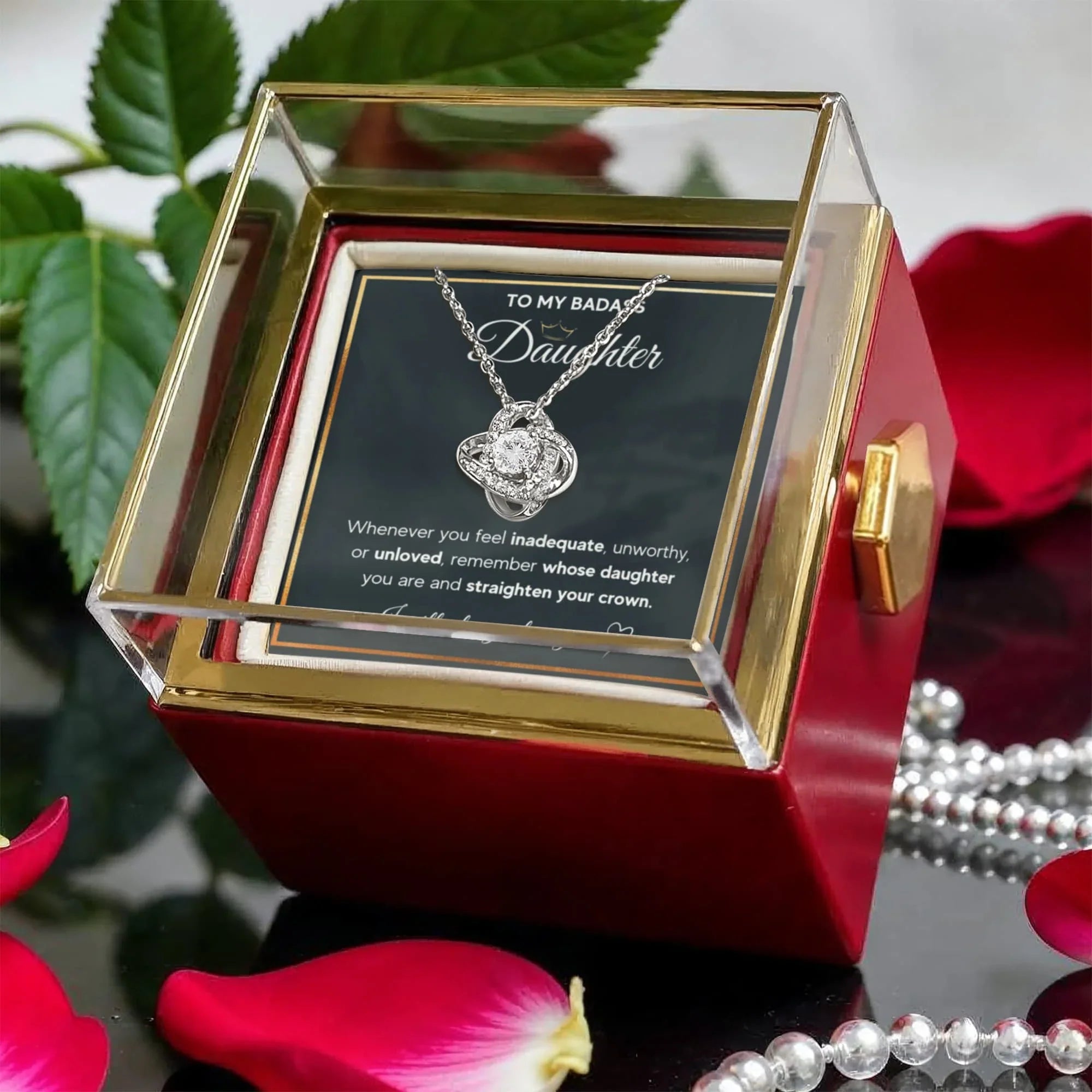 Rotating Rose Gift Box