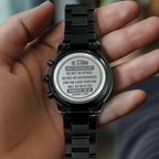 Men's Watch, Be Strong and Courageous, Joshua 1:9