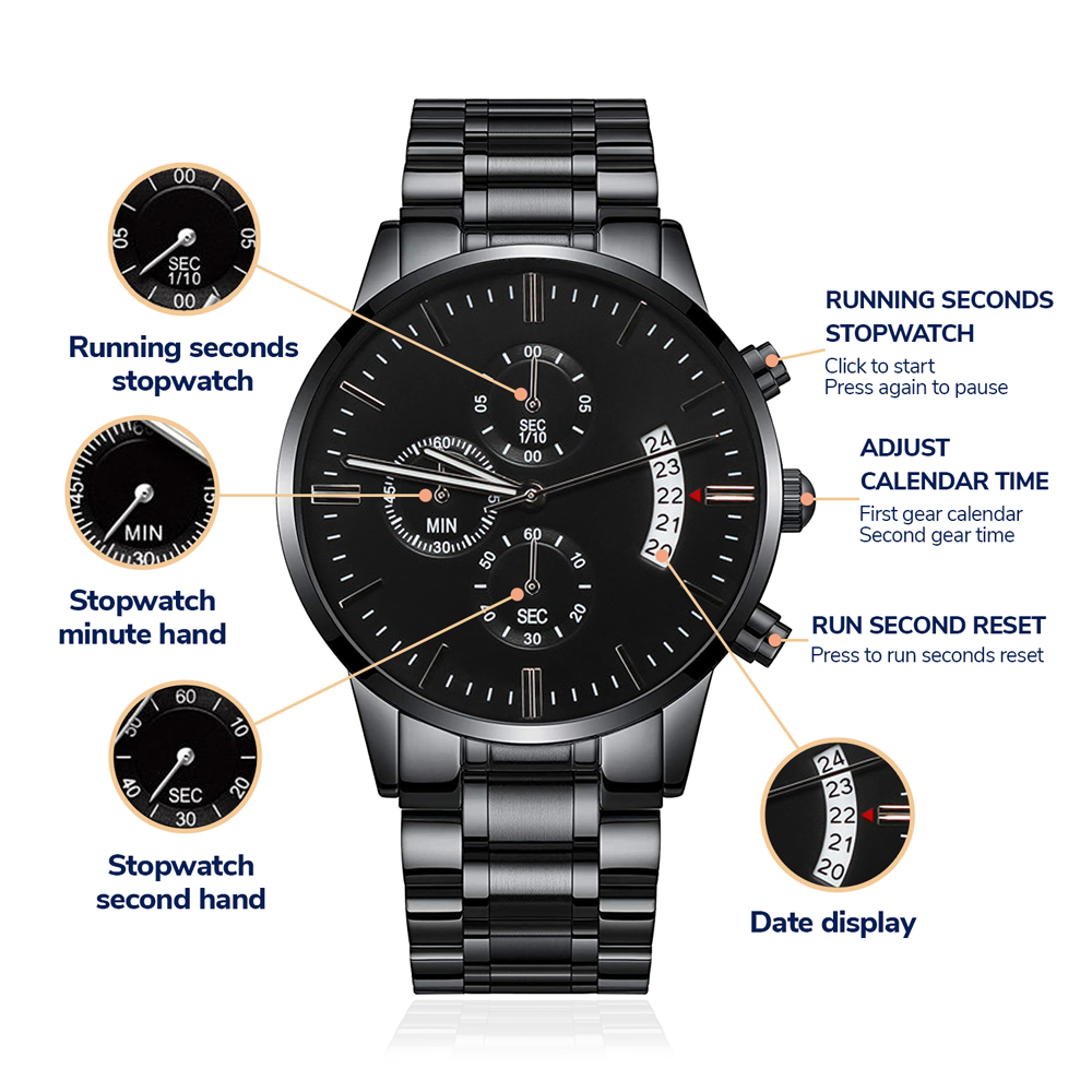 Groomsman, You've Always Had My Back, Men's Watch