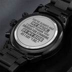 Groomsman, You've Always Had My Back, Men's Watch