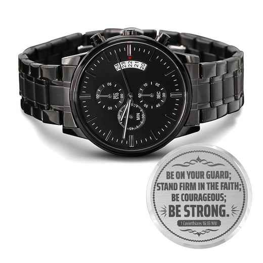 Men's Watch, Be on Your Guard, 1 Corinthians 16:13 NIV