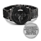 Groomsman, Promoted From Wingman to Groomsman, Men's Watch