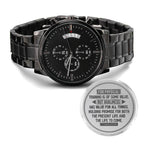 Men's Watch, Godliness Has Value for All Things, 1 Timothy 4:8