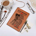 TO MY DAUGHTER LION CROWN JOURNAL