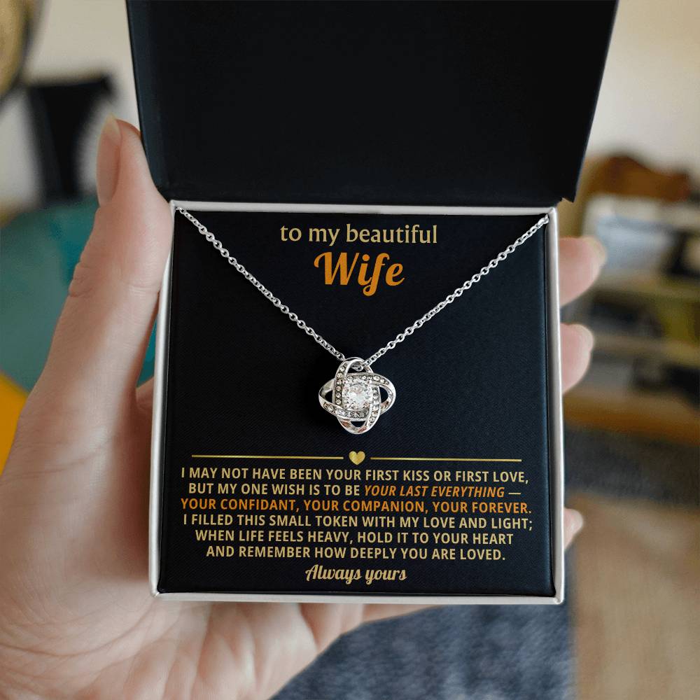 To my beautiful Wife,  I filled this small token with my love and light