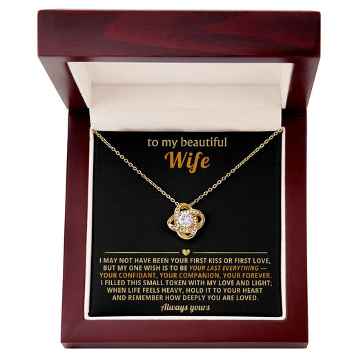 To my beautiful Wife,  I filled this small token with my love and light