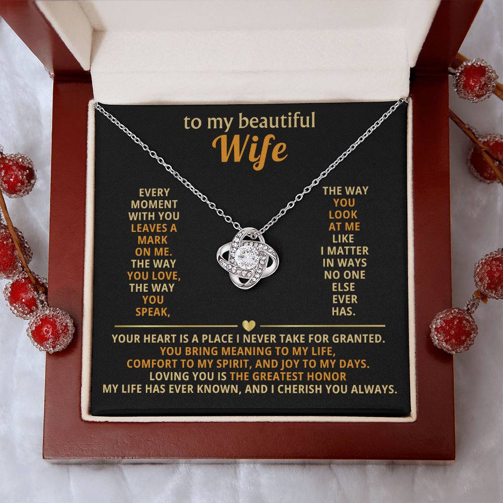 To my beautiful wife, Every moment with you leaves a mark on me