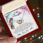 My Baby Girl - Interlocking Heart Necklace