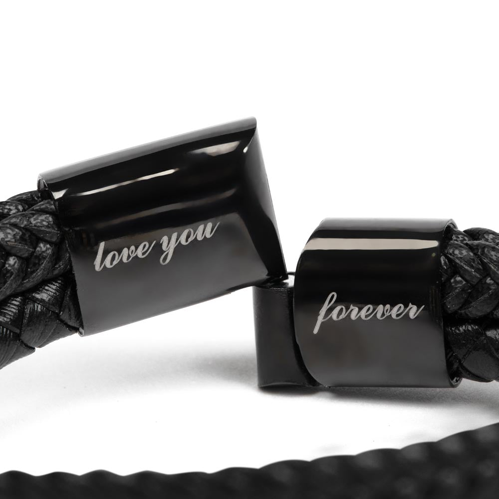 TO MY SON STAND TALL BRACELET