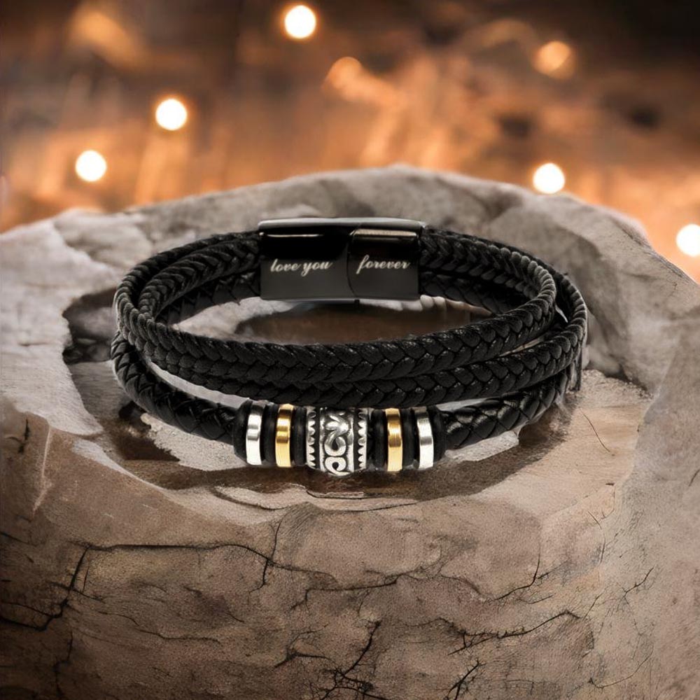 TO MY SON STAND TALL BRACELET