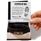 TO MY STEP DAD GIFT OF LIFE BRACELET