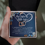 TO MY SISTER BOND INTERLOCKING NECKLACE GIFT SET