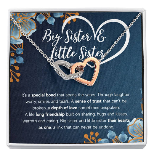 TO MY SISTER BOND INTERLOCKING NECKLACE GIFT SET
