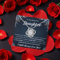 Chapters Squeezed Name - Daughter Birthday Necklace with Rose Box