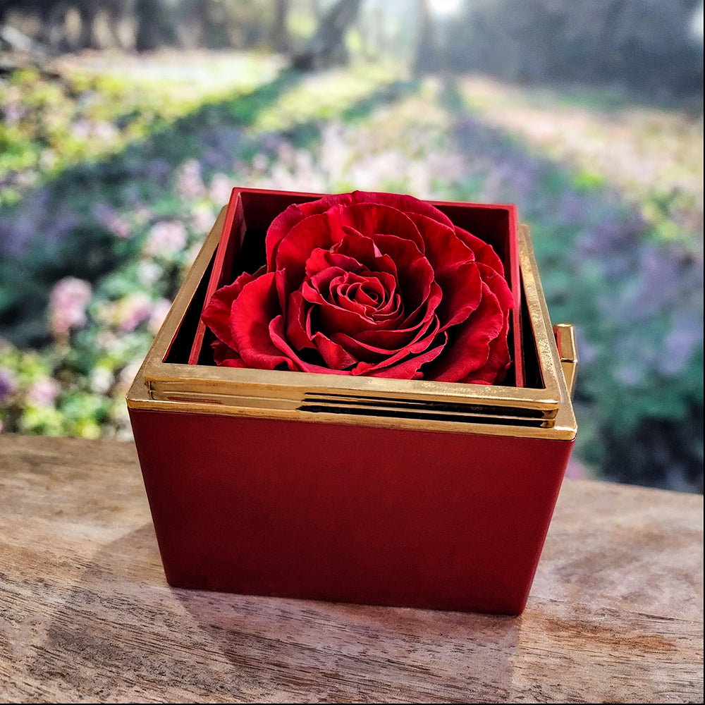 Badass Crown - Daughter Birthday Necklace with Rose Box