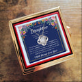 Braver Name - Daughter Birthday Necklace with Rose Box