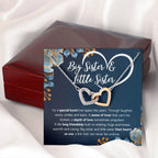 TO MY SISTER BOND INTERLOCKING NECKLACE GIFT SET